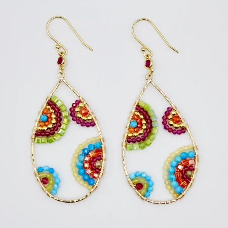 Crescent Poolside Earrings