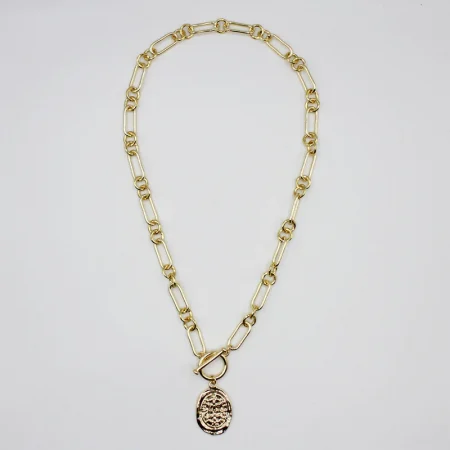 Short Fob Charm Necklace